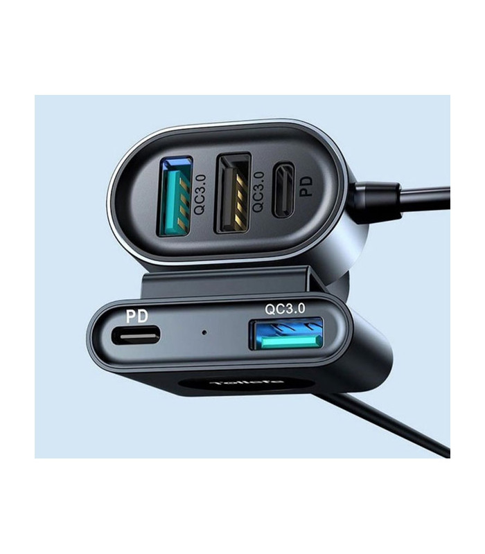 شارژر فندکی فست شارژ جویروم مدل JR-CL05 5 توان 72 وات