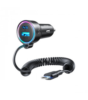 شارژر فندکی فست شارژ جویروم مدل JR-CL07 توان 55 وات