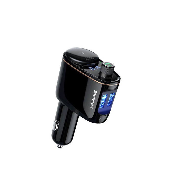 شارژر فندکی و پخش کننده بلوتوث باسئوس مدل Locomotive CCALL-RH01