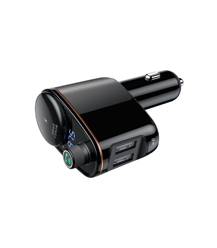 شارژر فندکی و پخش کننده بلوتوث باسئوس مدل Locomotive CCALL-RH01