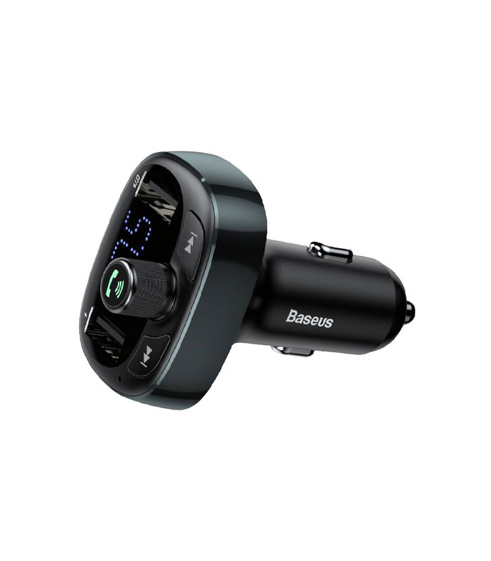 شارژر فندکی و پخش کننده بلوتوث باسئوس مدل T Typed CCALL-TM01