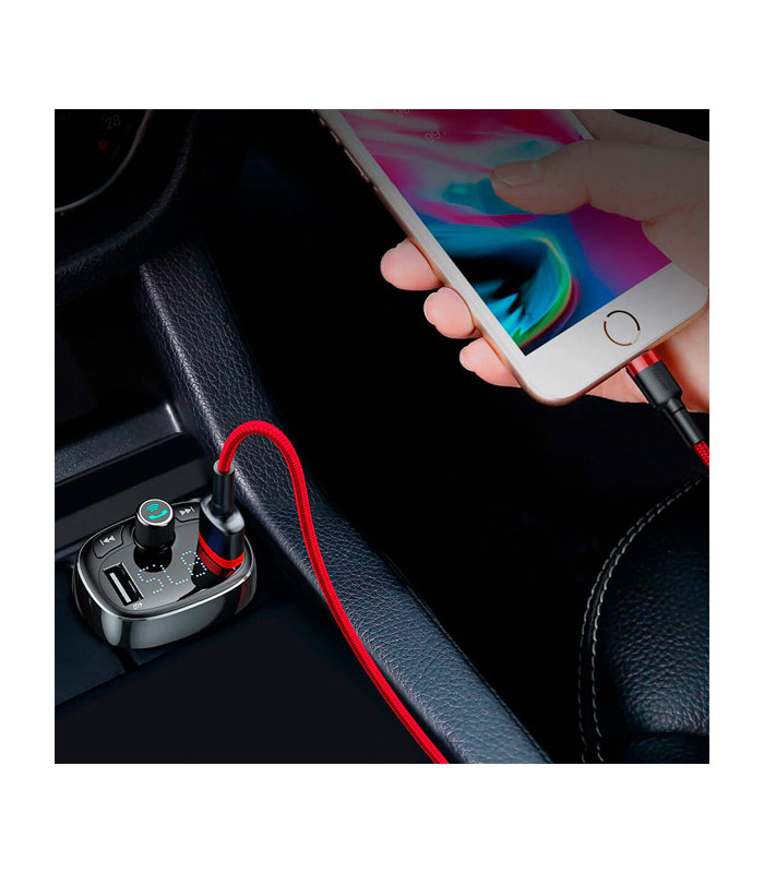 شارژر فندکی و پخش کننده بلوتوث باسئوس مدل T Typed CCALL-TM01