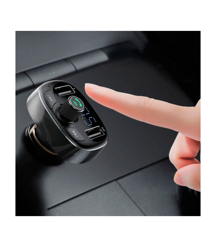 شارژر فندکی و پخش کننده بلوتوث باسئوس مدل T Typed CCALL-TM01