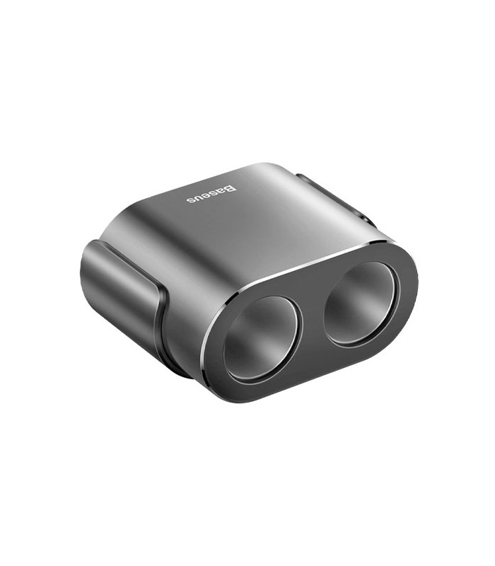 شارژر فندکی باسئوس مدل High Efficiency One to Two CRDYQ-01 توان 80 وات