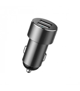 شارژر فندکی باسئوس مدل High Efficiency One to Two CRDYQ-01 توان 80 وات