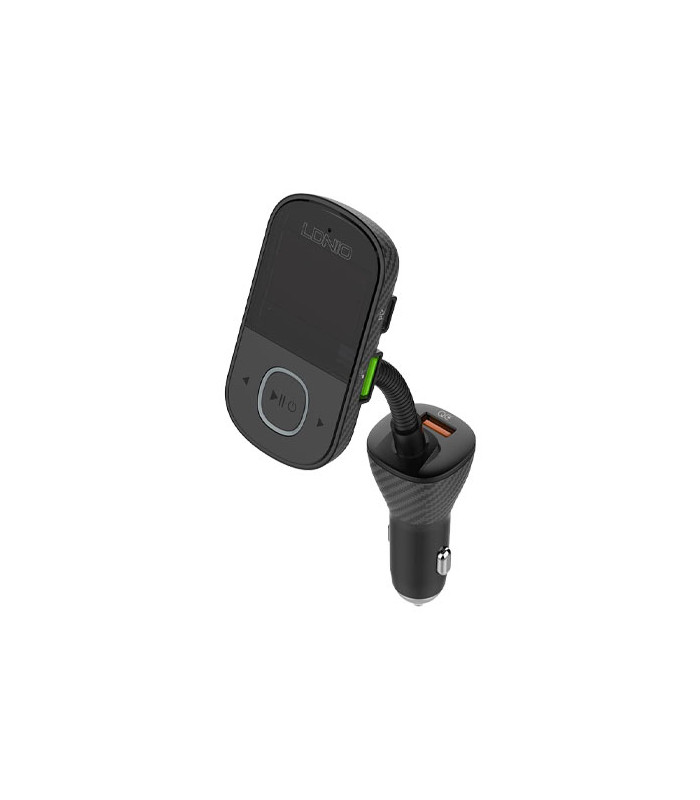 شارژر فندکی و پخش کننده بلوتوث الدینیو مدل C705Q Bluetooth FM Transmitter توان 43 وات