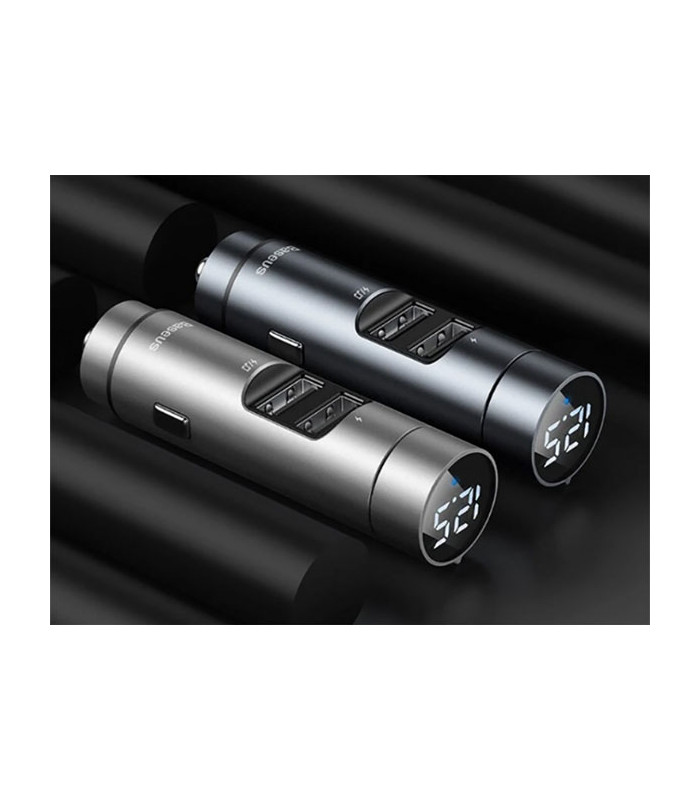 شارژر فندکی و پخش کننده بلوتوث باسئوس مدل Energy Column CCNLZ