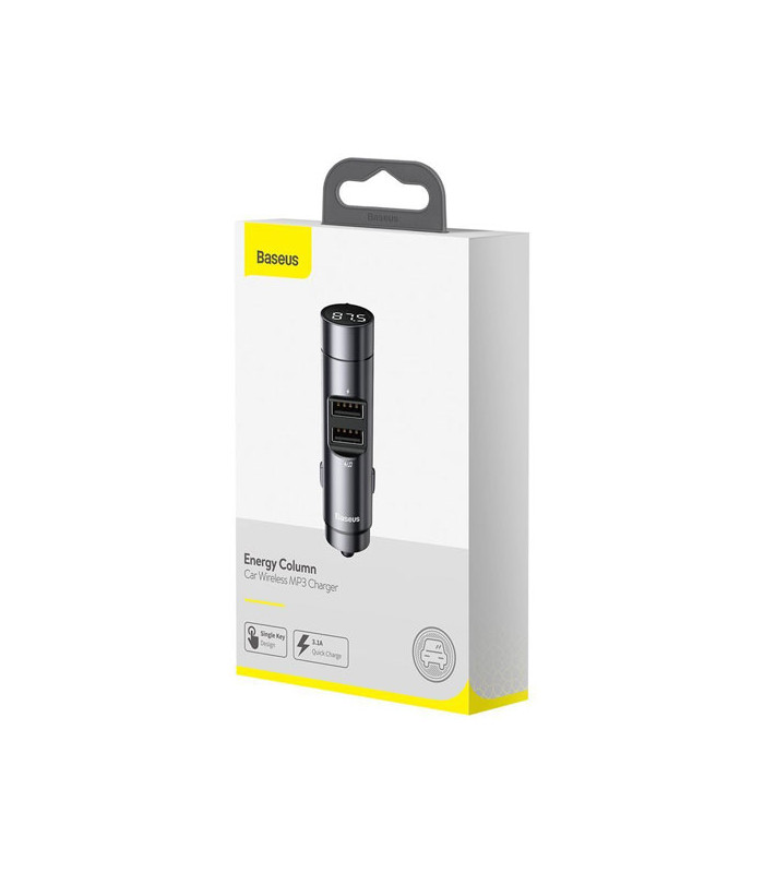 شارژر فندکی و پخش کننده بلوتوث باسئوس مدل Energy Column CCNLZ