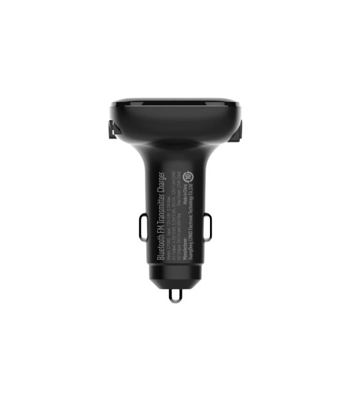 شارژر فندکی و پخش کننده بلوتوث الدینیو مدل C706Q توان 25 وات