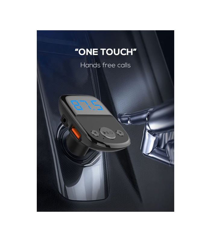 شارژر فندکی و پخش کننده بلوتوث الدینیو مدل C706Q توان 25 وات