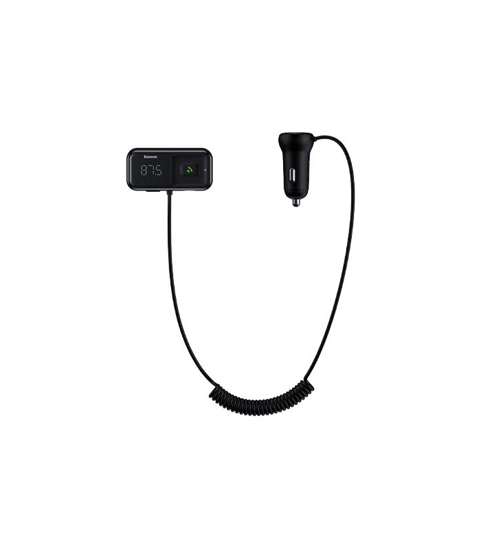 شارژر فندکی و پخش کننده بلوتوث باسئوس مدل T Typed S-16