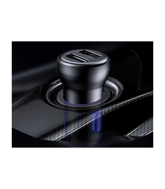 شارژر فندکی و پخش کننده بلوتوث باسئوس مدل T Typed S-16