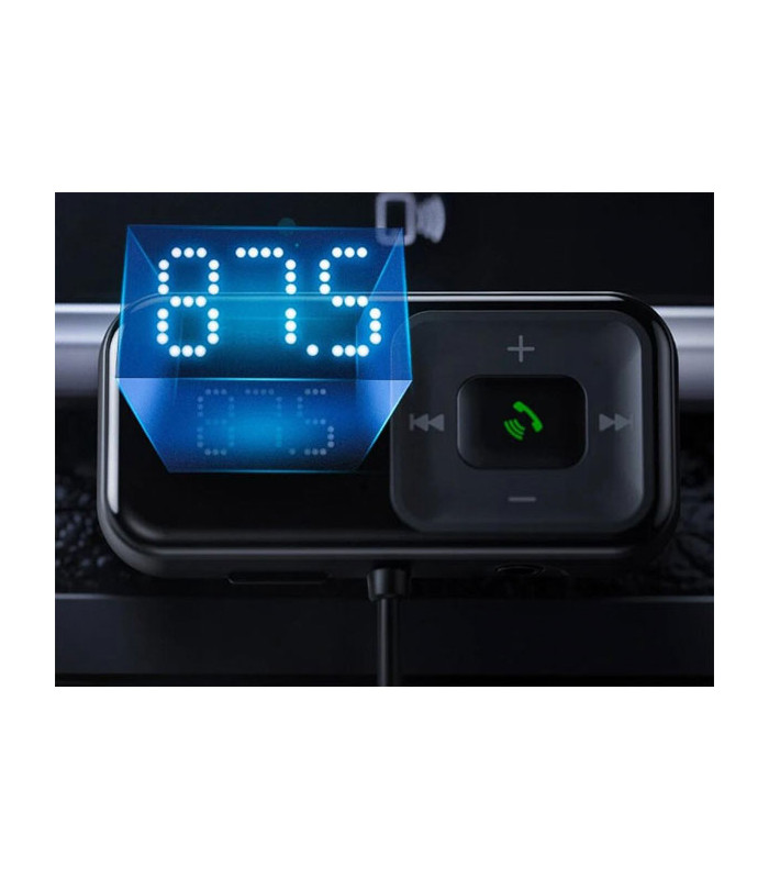 شارژر فندکی و پخش کننده بلوتوث باسئوس مدل T Typed S-16