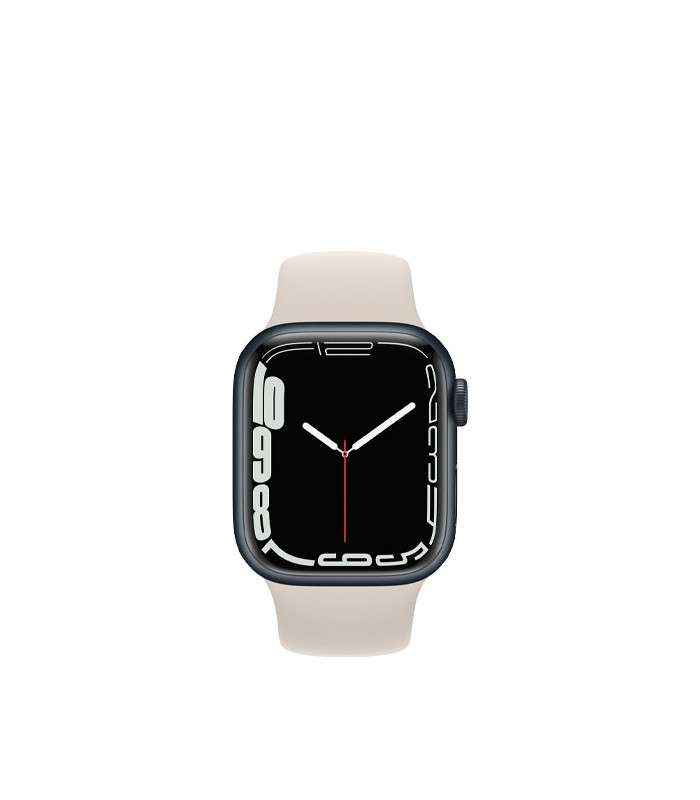 ساعت هوشمند اپل واچ سری 7 مدل Midnight Aluminum Case with Sport Band 41mm