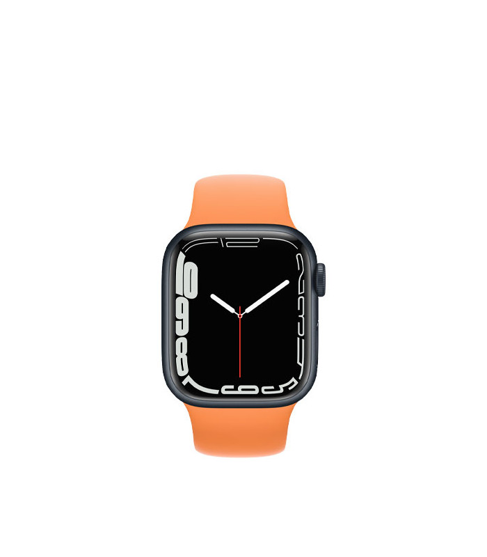 ساعت هوشمند اپل واچ سری 7 مدل Midnight Aluminum Case with Sport Band 45mm