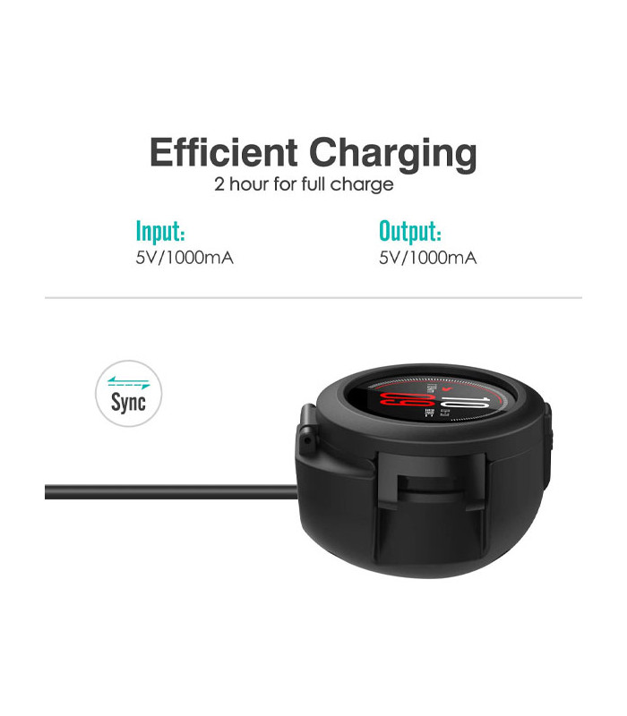 شارژر ساعت هوشمند امیزفیت مدل Verge A1801 / Verge Lite