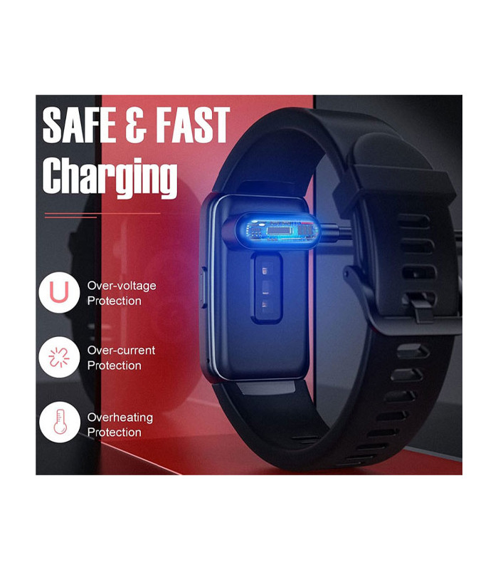 شارژر ساعت هوشمند هوآوی مدل Watch Fit / Band 6 / Watch 4X / Honor Band 6 / Watch ES