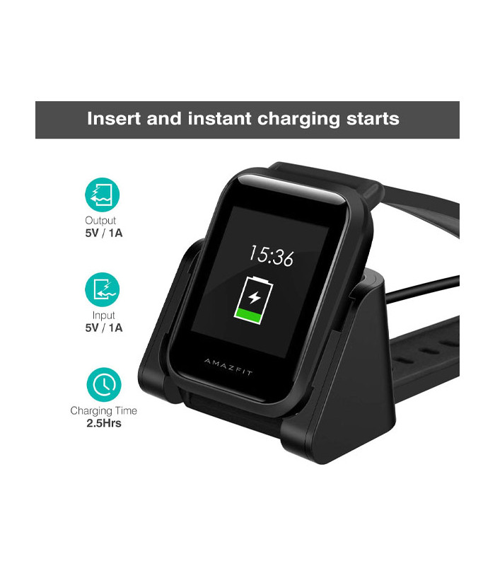 شارژر ساعت هوشمند شیائومی مدل Amazfit Bip / Bip Lite