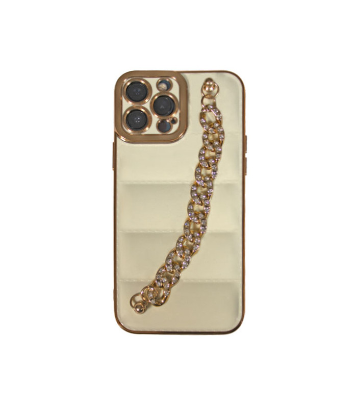 کاور محافظ مدل Luxury Metal Chain مناسب برای گوشی Apple iPhone 13 Pro Max