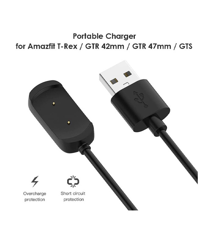 شارژر ساعت هوشمند شیائومی مدل Amazfit GTS / GTR / T-Rex