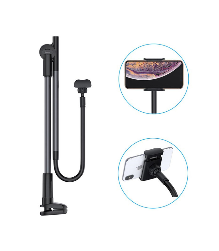 پایه نگهدارنده رومیزی گوشی موبایل باسئوس مدل Unlimited adjustment lazy Holder SULR-0G