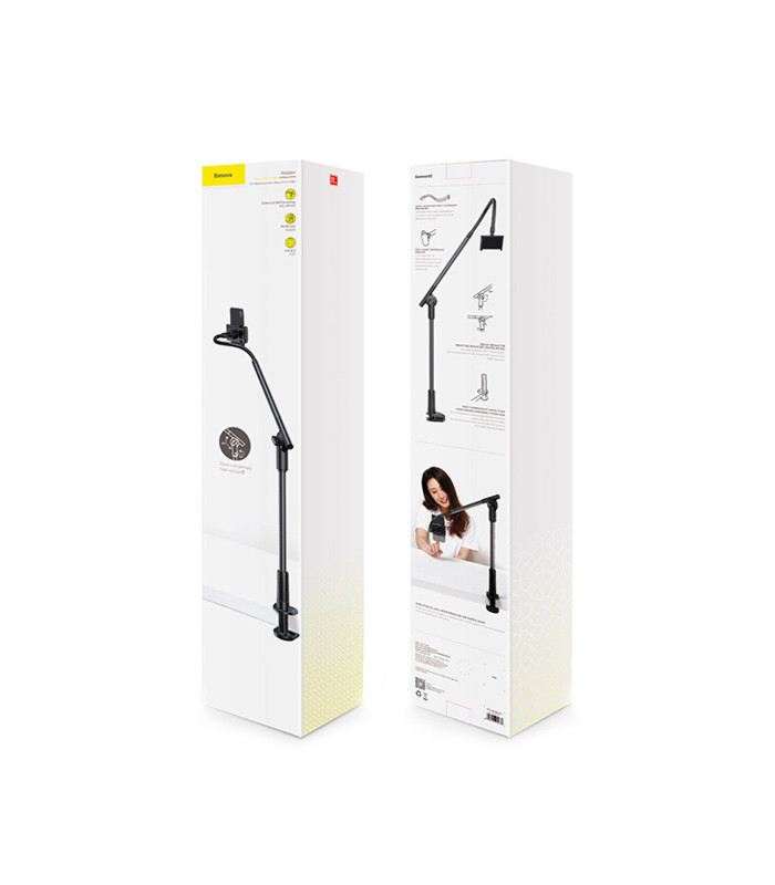 پایه نگهدارنده رومیزی گوشی موبایل باسئوس مدل Unlimited adjustment lazy Holder SULR-0G