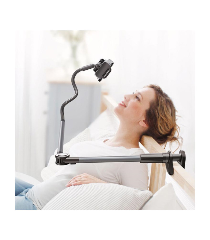 پایه نگهدارنده رومیزی گوشی موبایل باسئوس مدل Unlimited adjustment lazy Holder SULR-0G