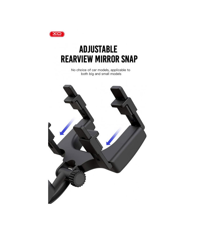 پایه نگهدارنده گوشی موبایل آینه ای خودرو ایکس او مدل C70