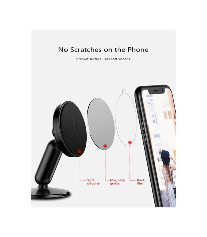 پایه نگهدارنده گوشی موبایل باسئوس مدل Bullet An On-board SUYZD