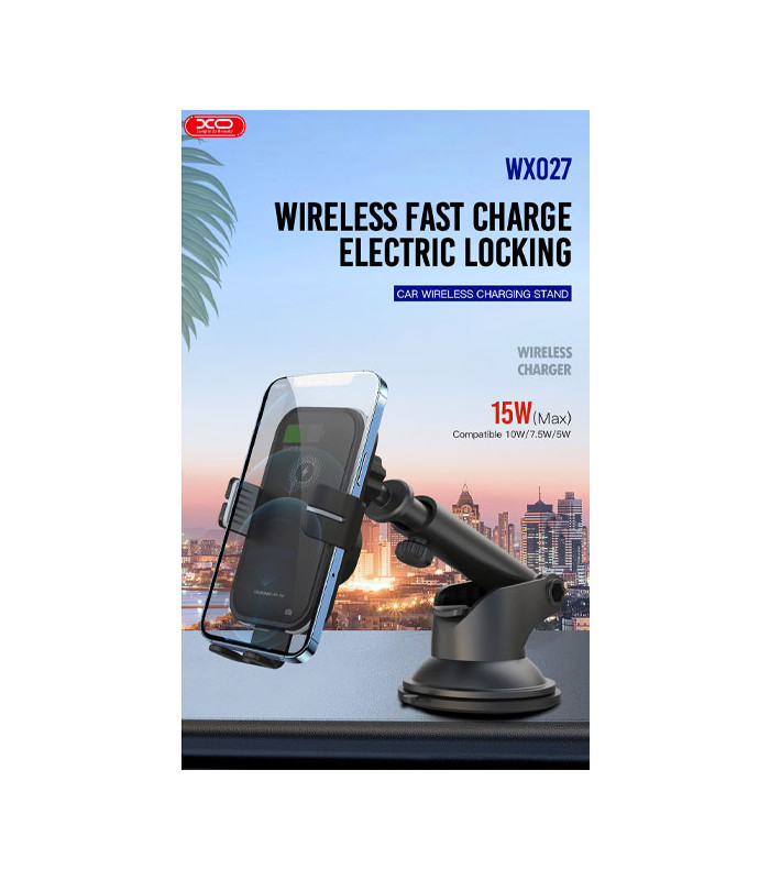 پایه نگهدارنده و شارژر وایرلس گوشی موبایل ایکس او مدل WX027