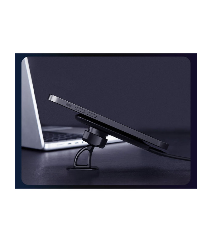 پایه نگهدارنده و شارژر وایرلس گوشی موبایل نیلکین مدل MagRoad NKT08