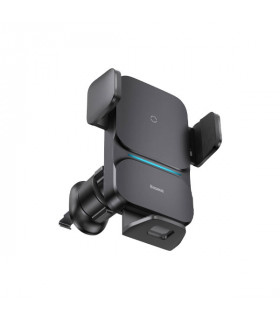 پایه نگهدارنده و شارژر وایرلس گوشی موبایل باسئوس مدل Wisdom Auto Alignment CGZX000001