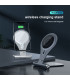 پایه نگهدارنده و شارژر وایرلس رومیزی گوشی موبایل نیلکین مدل NKT11 MagStand