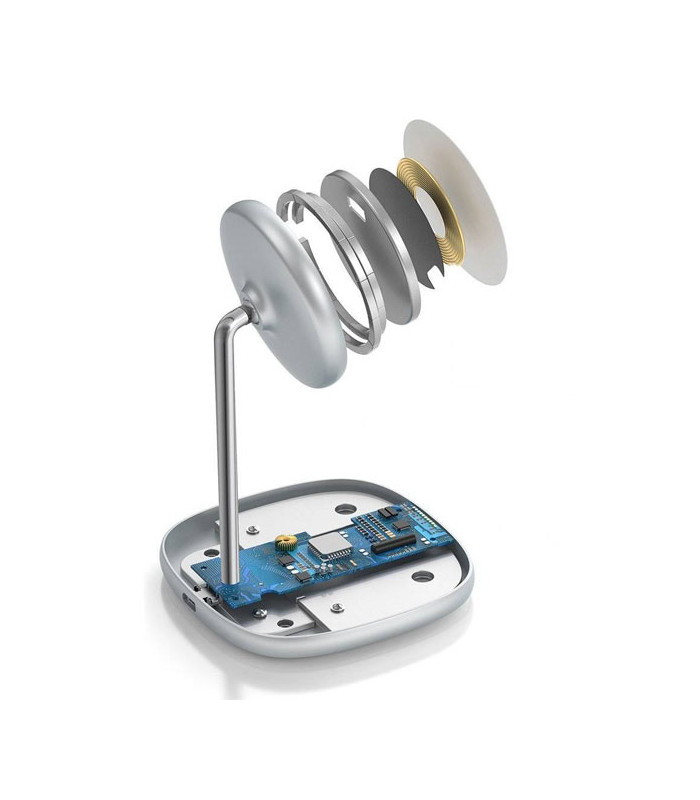 پایه نگهدارنده و شارژر وایرلس گوشی موبایل باسئوس مدل Swan WXSW-01