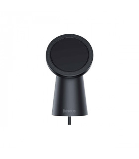 پایه نگهدارنده و شارژر وایرلس رومیزی گوشی موبایل باسئوس مدل Simple Magnetic CCJJ000001