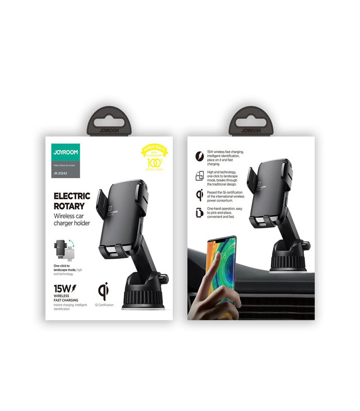 پایه نگهدارنده و شارژر وایرلس گوشی موبایل جویروم مدل JR-ZS242