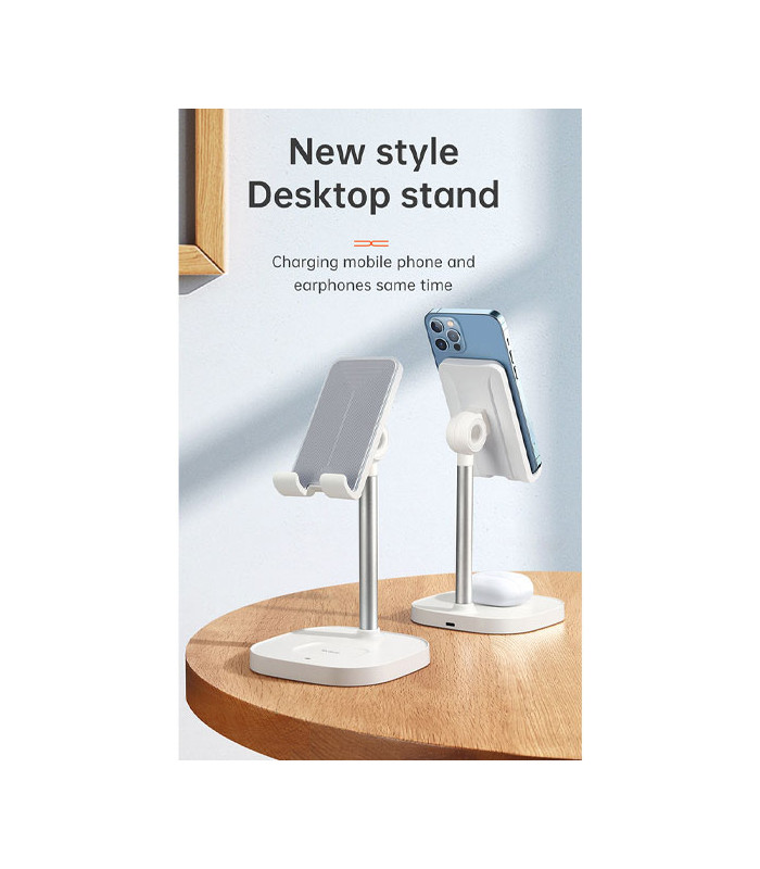 پایه نگهدارنده و شارژر وایرلس رومیزی مک دودو مدل CH-0530