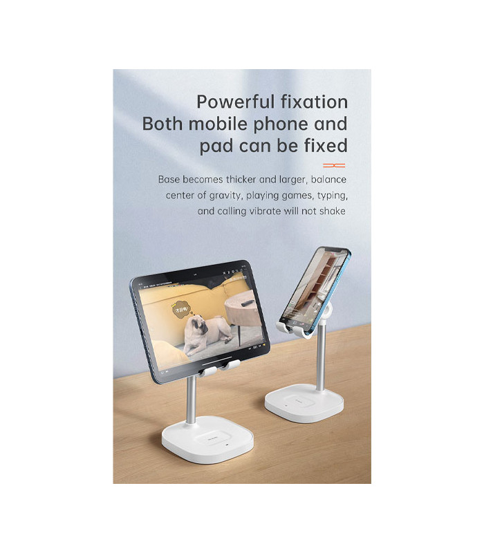 پایه نگهدارنده و شارژر وایرلس رومیزی مک دودو مدل CH-0530