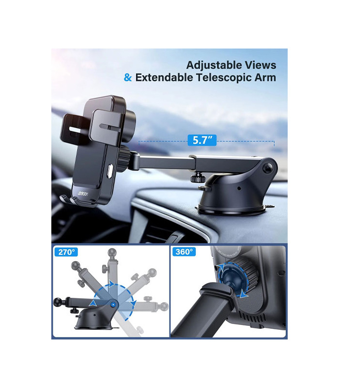 پایه نگهدارنده و شارژر وایرلس گوشی موبایل جویروم مدل JR-ZS219