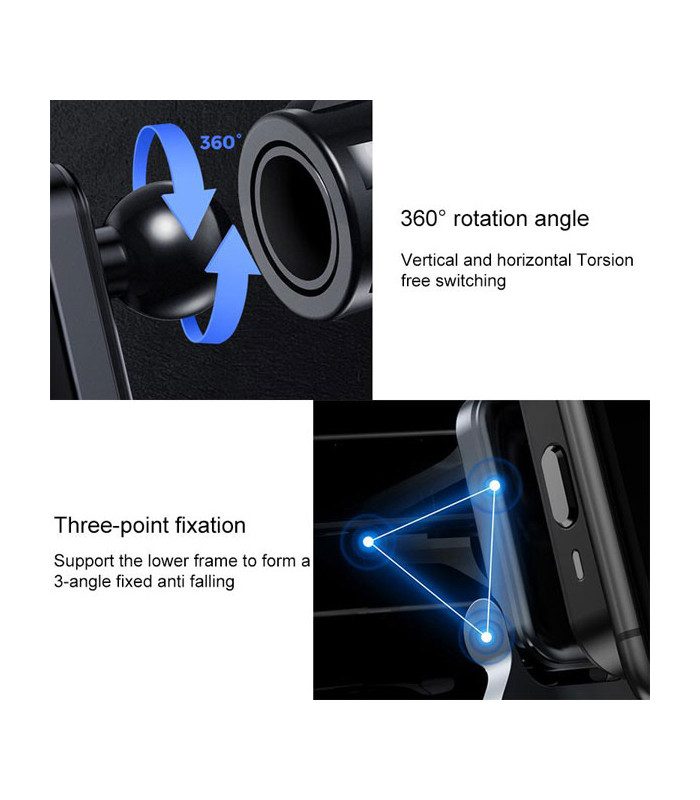 پایه نگهدارنده و شارژر وایرلس گوشی موبایل جویروم مدل JR-ZS219