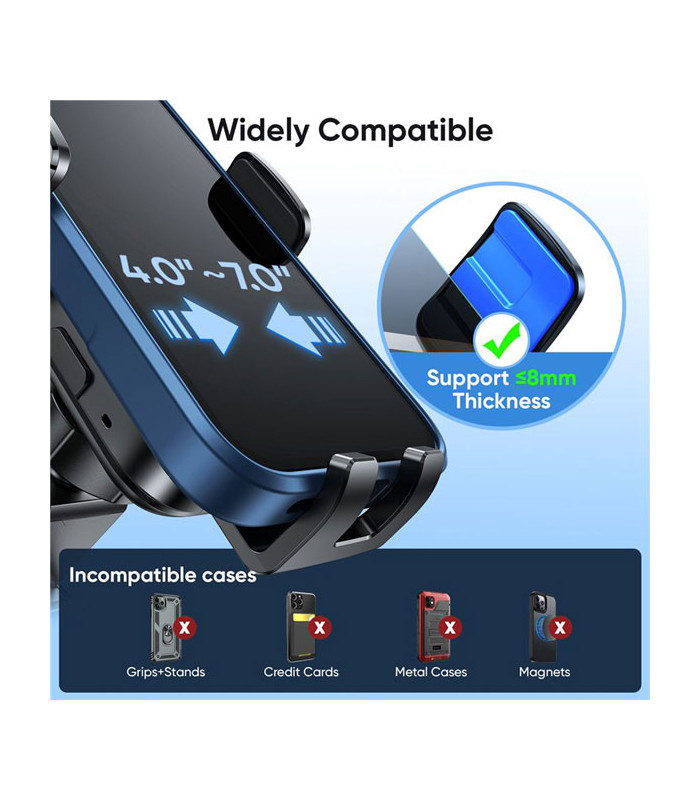 پایه نگهدارنده و شارژر وایرلس گوشی موبایل جویروم مدل JR-ZS246