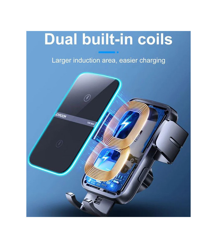 پایه نگهدارنده و شارژر وایرلس گوشی موبایل جویروم مدل JR-ZS246