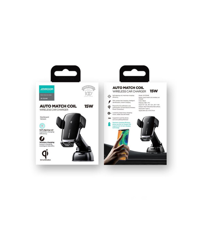 پایه نگهدارنده و شارژر وایرلس گوشی موبایل جویروم مدل JR-ZS248