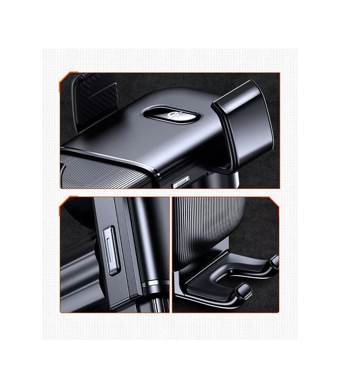 پایه نگهدارنده و شارژر وایرلس دریچه کولری گوشی موبایل جویروم مدل JR-ZS216