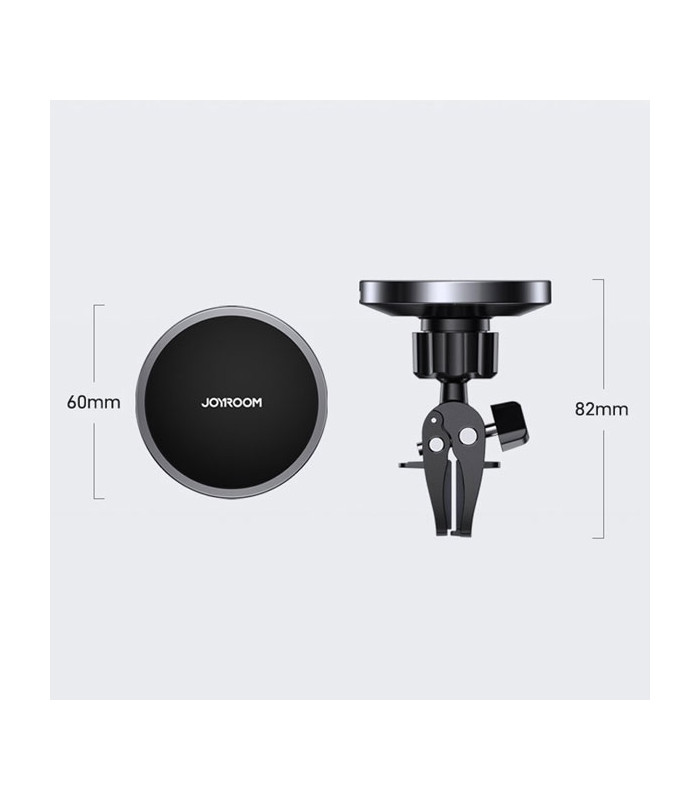 پایه نگهدارنده و شارژر وایرلس دریچه کولری گوشی موبایل جویروم مدل JR-ZS240