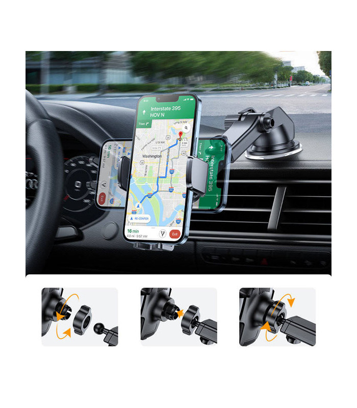 پایه نگهدارنده و شارژر وایرلس گوشی موبایل جویروم مدل JR-ZS243