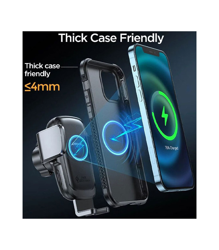 پایه نگهدارنده و شارژر وایرلس گوشی موبایل جویروم مدل JR-ZS243