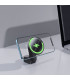 پایه نگهدارنده و شارژر وایرلس گوشی موبایل باسئوس مدل Big Energy Car Mount Wireless Charger WXJN-01