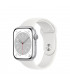 ساعت هوشمند اپل واچ سری 8 مدل Silver Aluminum Case with Sport Band 45mm