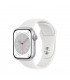 ساعت هوشمند اپل واچ سری 8 مدل Silver Aluminum Case with Sport Band 41mm